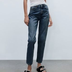 ZARA CLASSIC MOM FIT JEANS - SIZE 14 WOMENS US